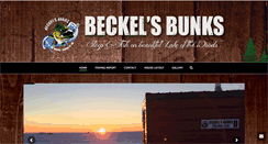 Desktop Screenshot of beckelsbunks.com